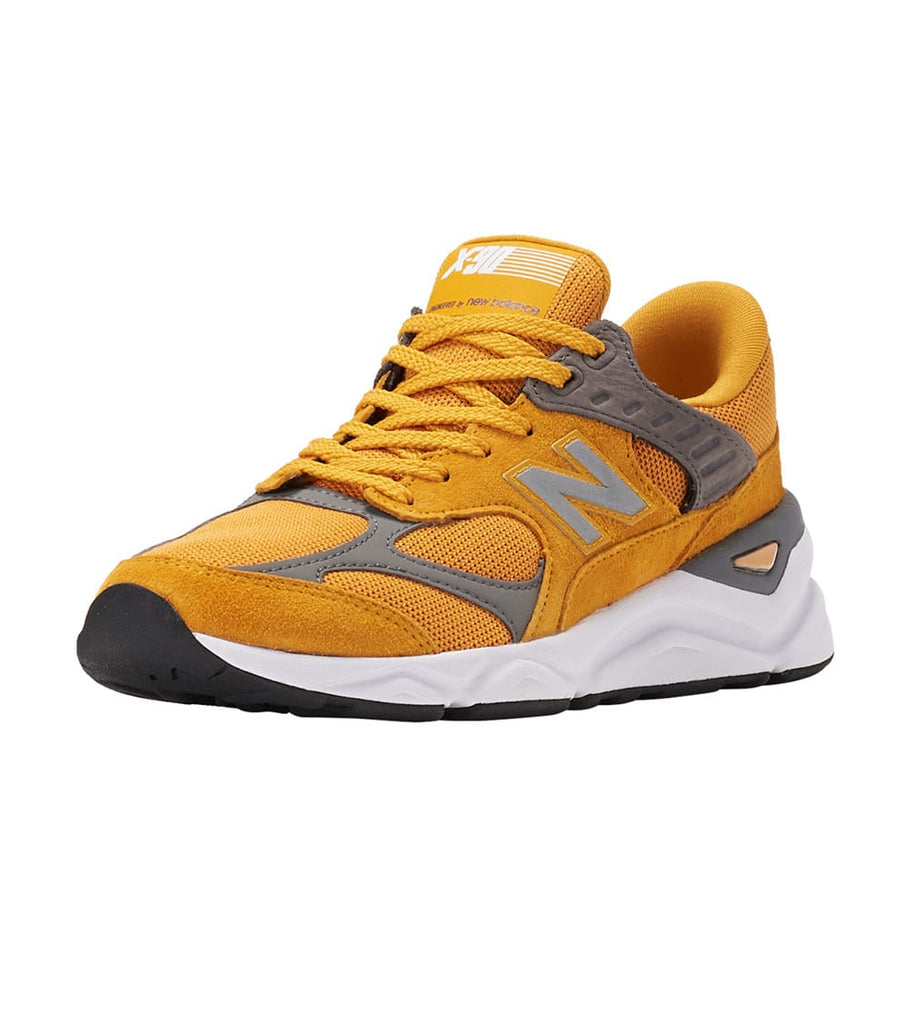 new balance x 90 grey yellow