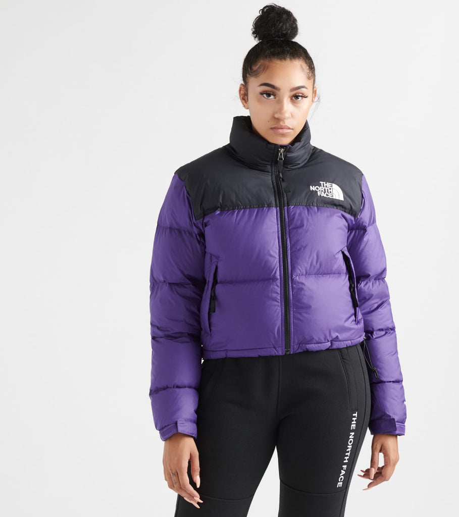 The North Face Nuptse Crop Jacket Purple Nf0a3xe2 N5n Jimmy Jazz