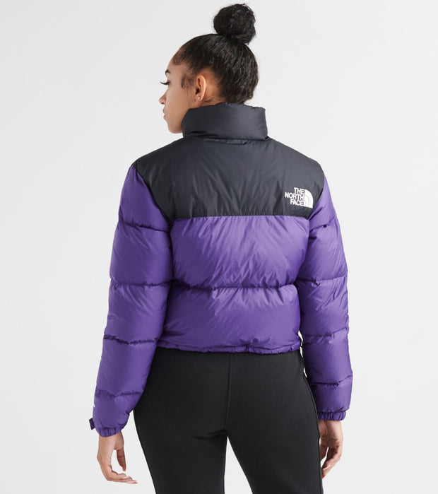 The North Face Nuptse Crop Jacket Purple Nf0a3xe2 N5n Jimmy Jazz