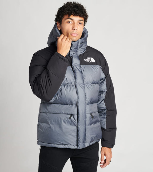 north face parka grey