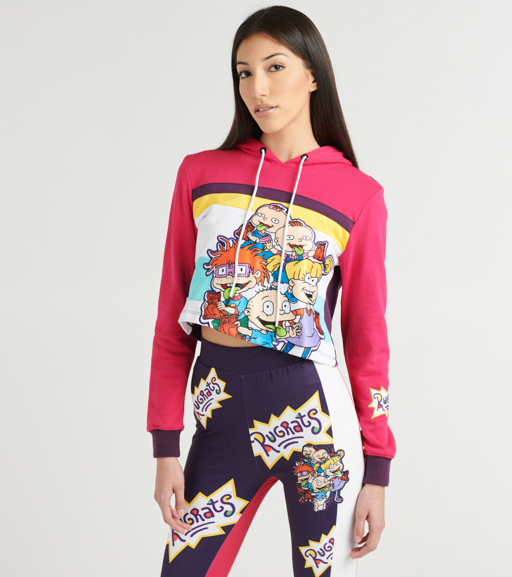 rugrats cropped hoodie