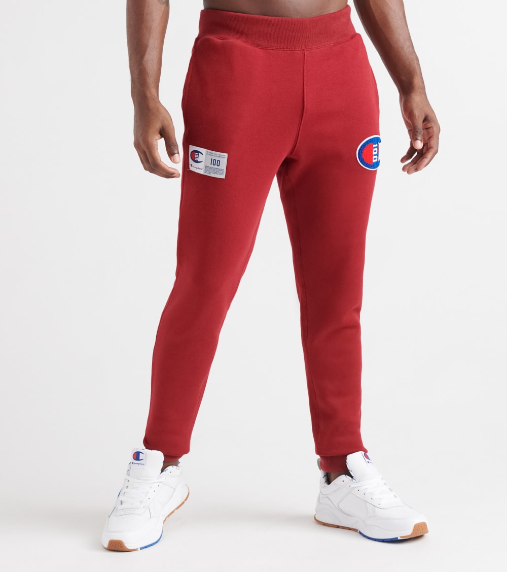 burgundy champion joggers