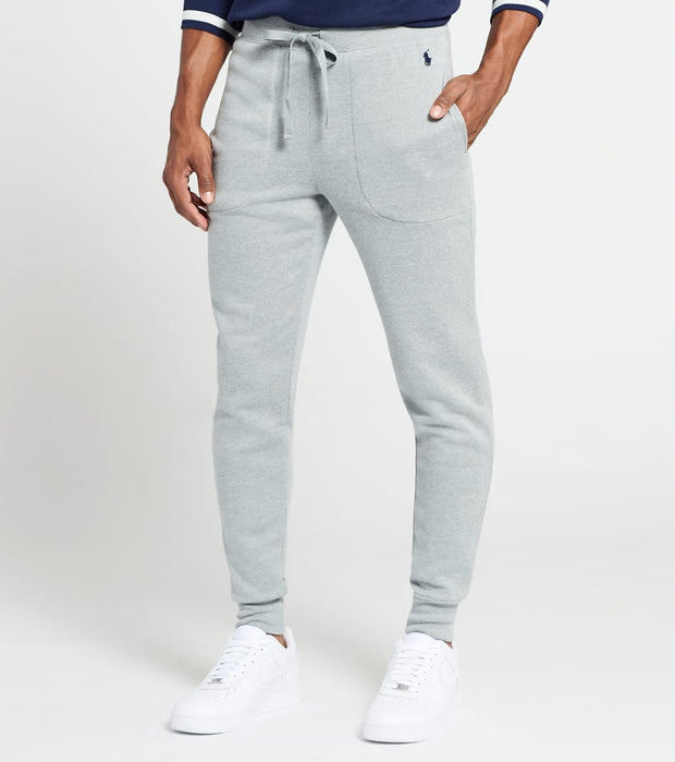 Polo Brushed Jersey Fleece Jogger (Grey 