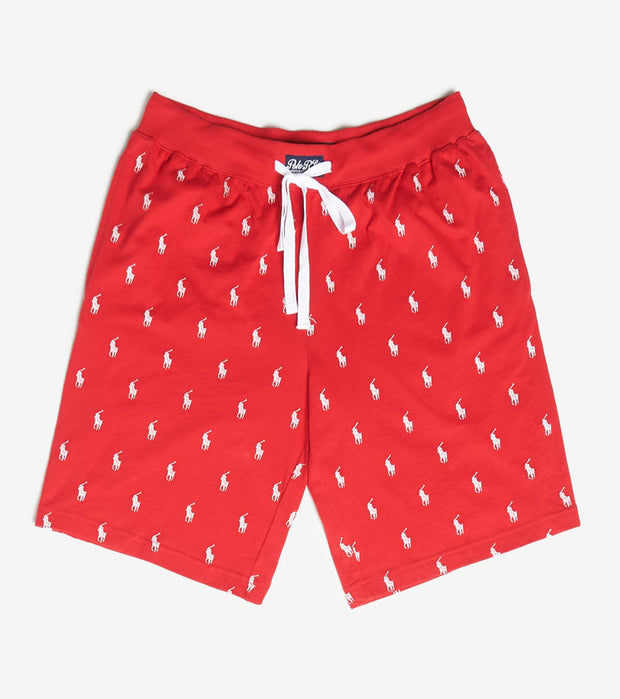 ralph lauren shorts with logo all over
