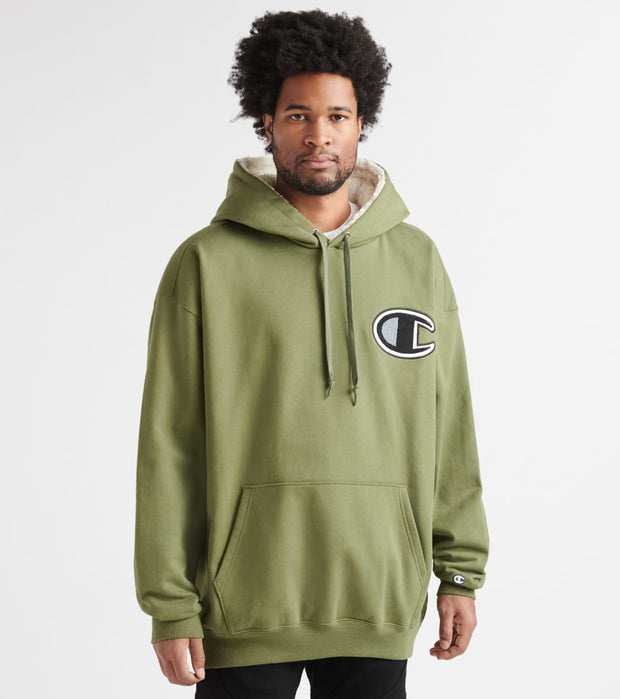 champion sherpa pullover hoodie