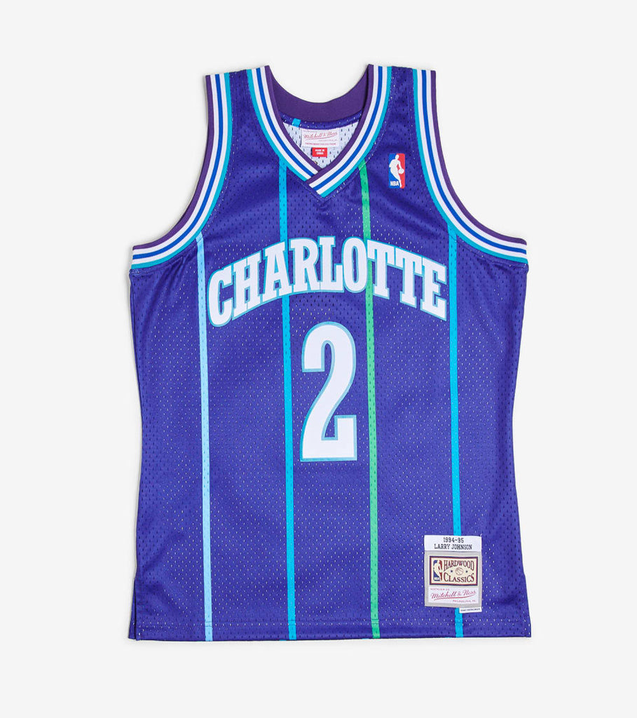 larry johnson hornets jersey