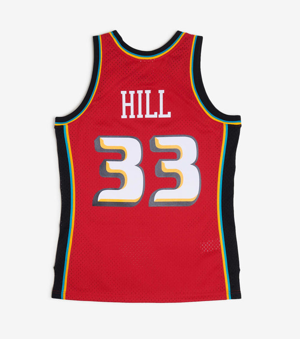 grant hill pistons jersey red