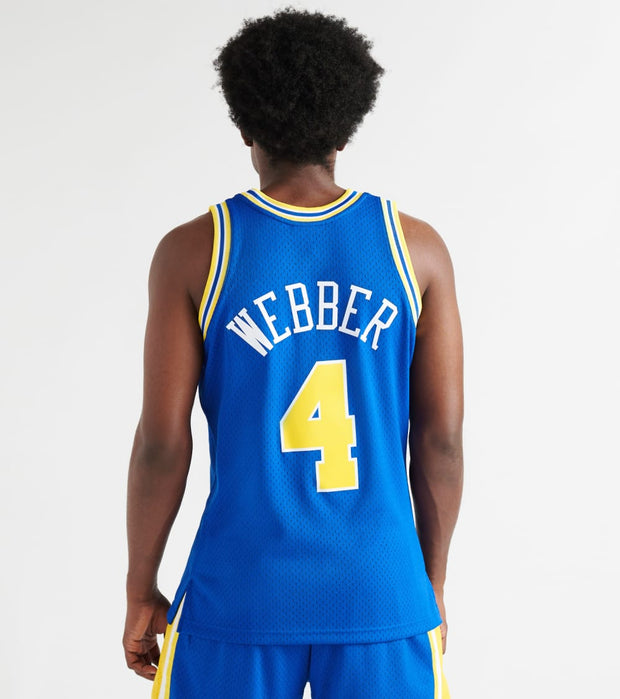 chris webber warriors jersey