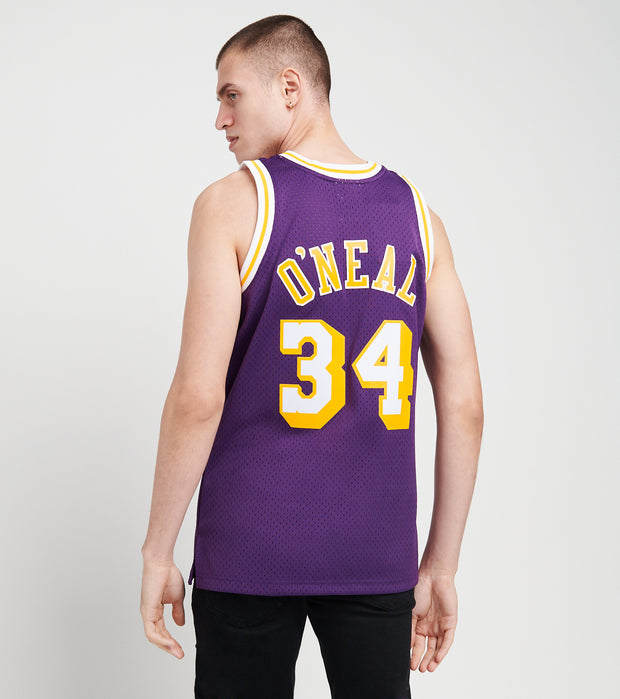 Shaquille O'Neal Throwback LA Lakers Jerseys  Vintage Miami Heat Gear -  Classic American Sports