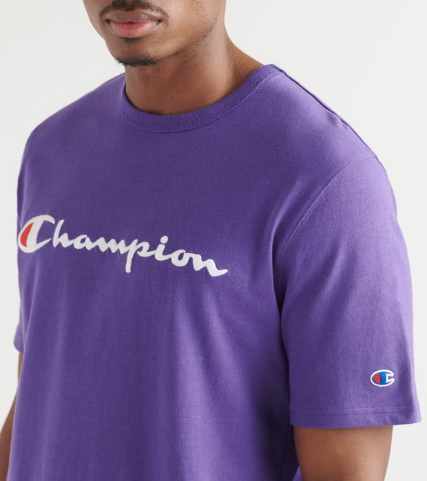 purple champion tee