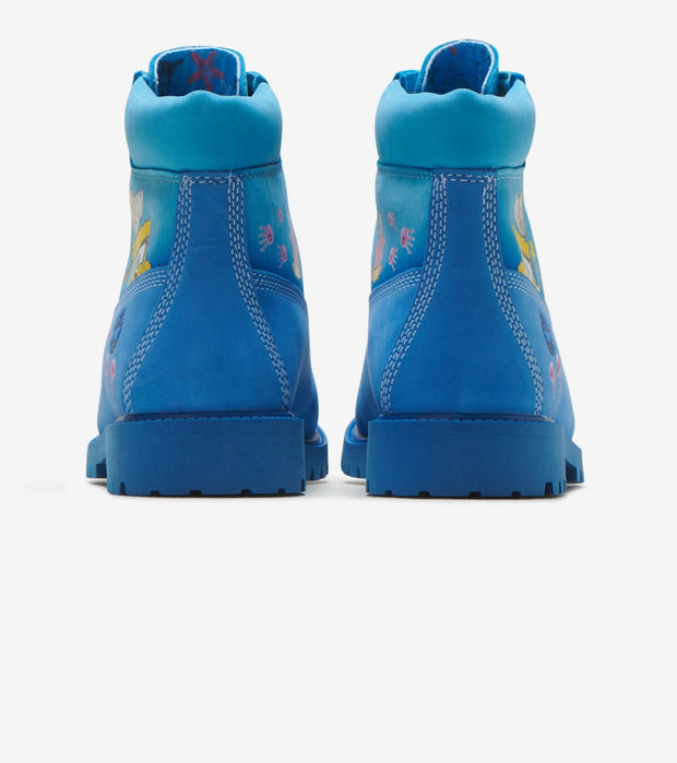 spongebob timberlands blue