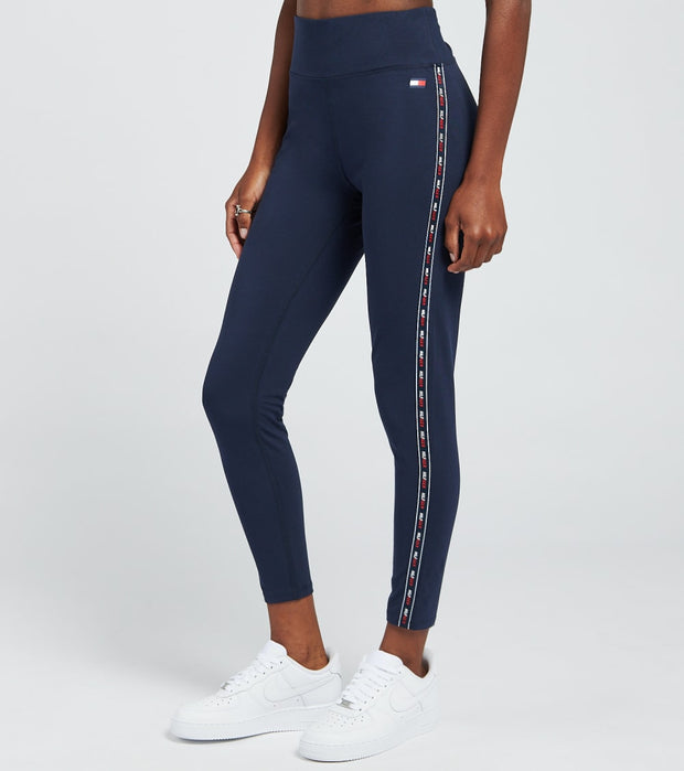 women's tommy hilfiger tape leggings