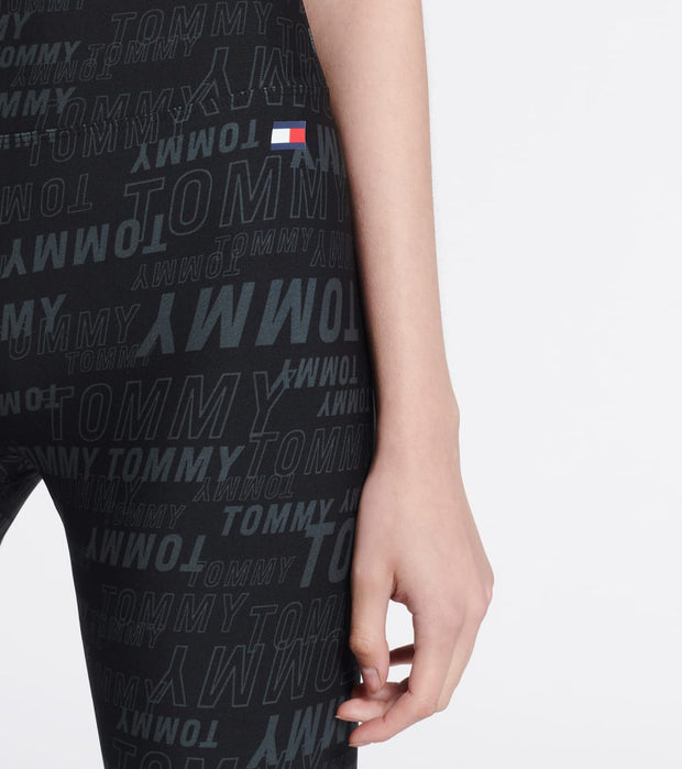 tommy hilfiger black leggings