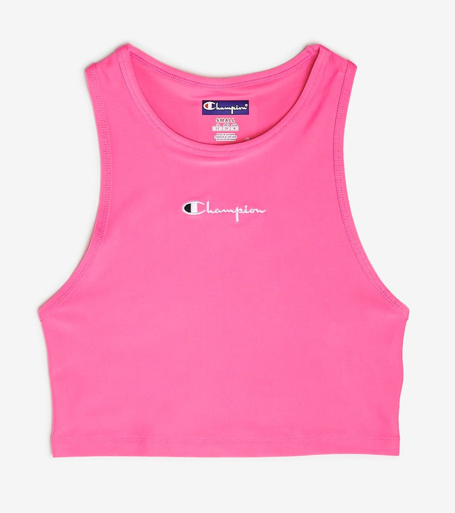 champion pink crop top