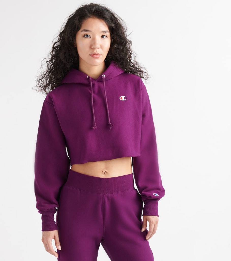 violet champion hoodie