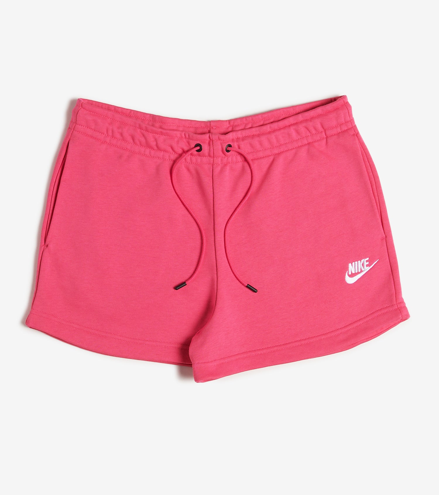 red nike cotton shorts