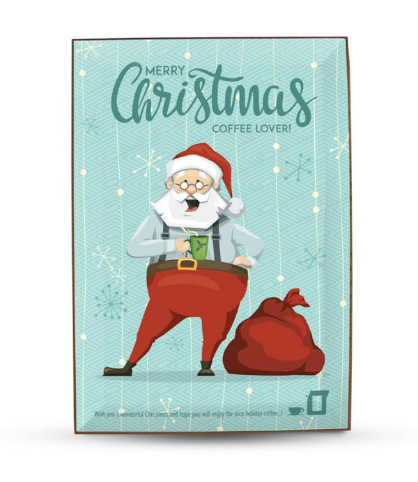 Kalėdinis Atvirukas Su Kava Coffee Card Christmas 2 Nanogama