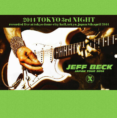 JEFF BECK 2014 TOKYO 1ST NIGHT JPN TOUR 2CD XAVEL SMS-031 BLUE