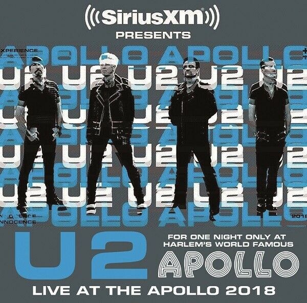 U2 LIVE AT THE APOLLO 2018 2CD ATOMIC AT-1802AB ALL BECAUSE OF YOU