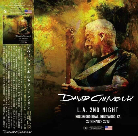 DAVID GILMOUR LA 3RD NIGHT LOS ANGELES FLIGHT LEGEND EPISODE LLL 