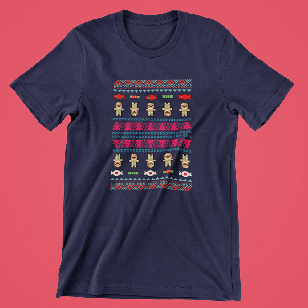 
                  
                    Load image into Gallery viewer, Ugly Christmas Treat Tee - LV Strip Tees
                  
                