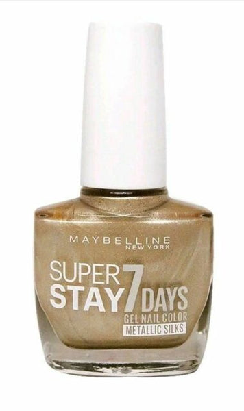 Gel Days Polish FACED WHITE – SAIL Nail Superstay COSMETICS Color 871 DOLL Maybelline 7