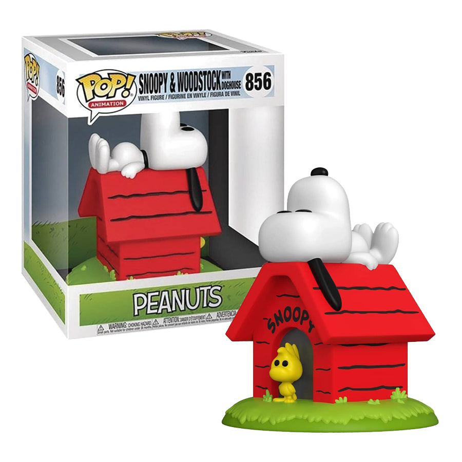 Funko Pop Peanuts Snoopy Woodstock With Doghouse 856 Mothership Books And Games Tx