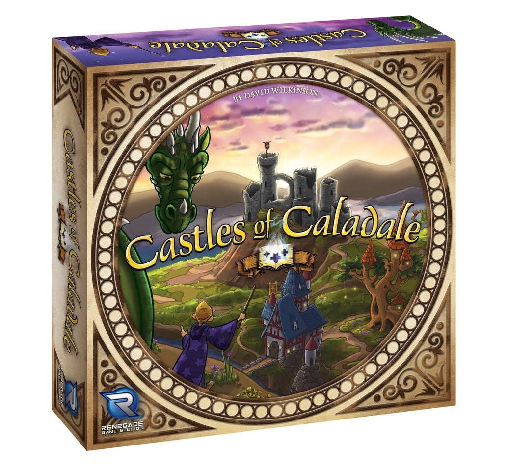 Настольная игра замок. Настольная игра Castles of Caladale. Renegade настольная игра. Настольная игра про замки и королевства.