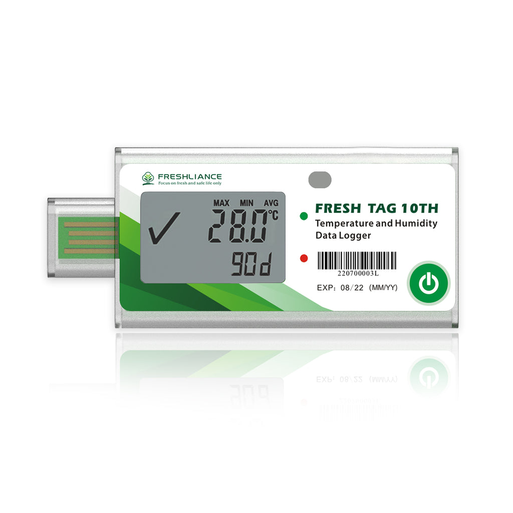 PerfectPrime TH301 Wireless Desktop Air Temperature and Humidity Data Logger