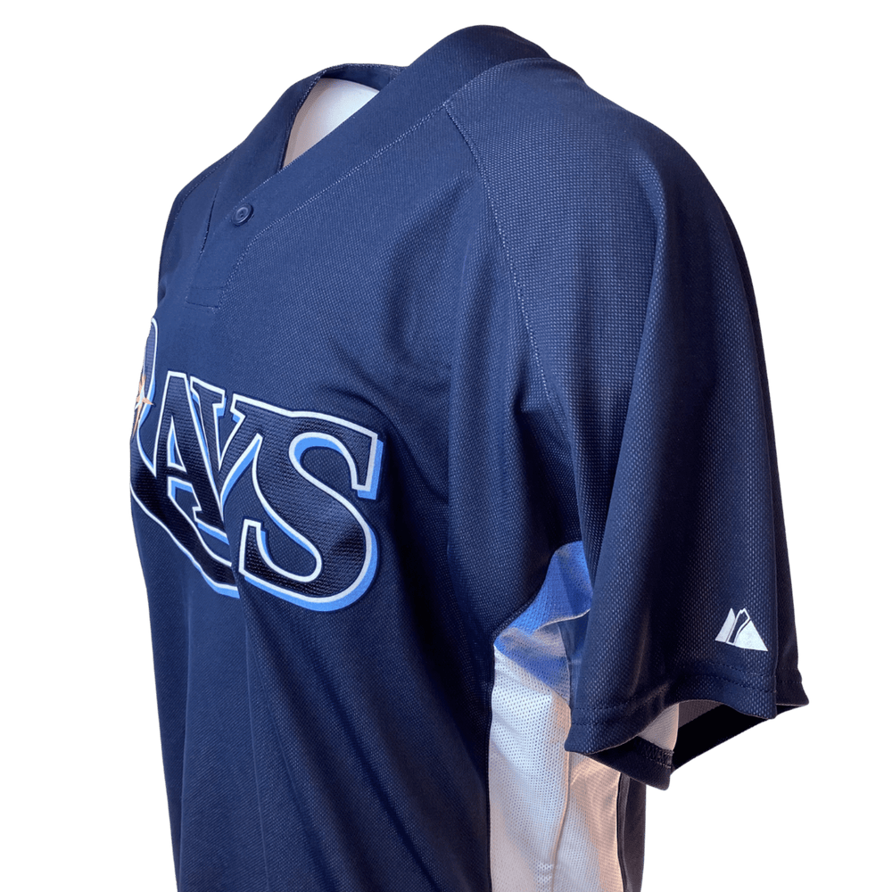 Chicago Cubs Men's Majestic Home Pinstripe Replica Jersey