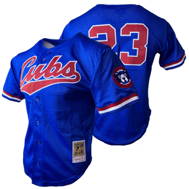 Chicago Cubs Mitchell & Ness Women's Full-Zip Mesh Track Jacket - Royal
