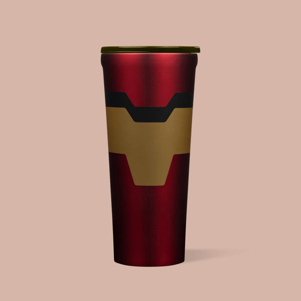 Corkcicle Marvel 24 Oz Stainless Steel Tumbler with Lid, Captain Marvel 