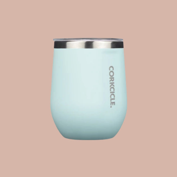 Corkcicle 12 oz Stemless-Rose Quartz