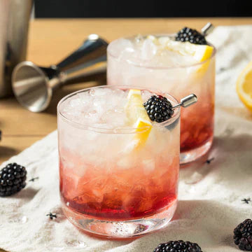 Clean bramble cooler Gin alternative non alcoholic