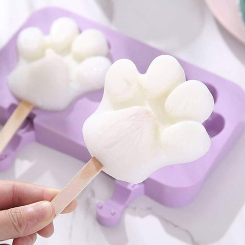 Silicone Ice Cream Paw Mold