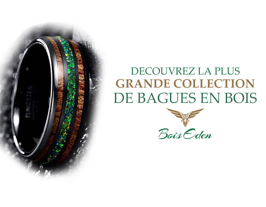 bague en bois