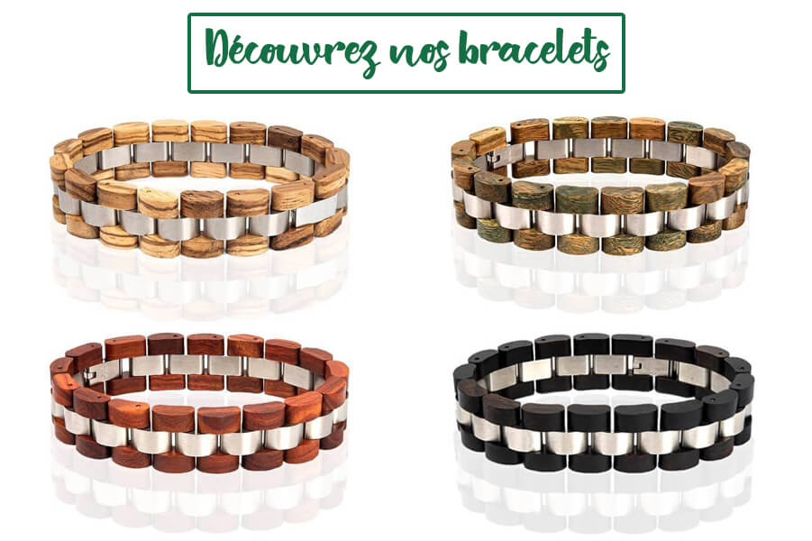 bracelet en bois