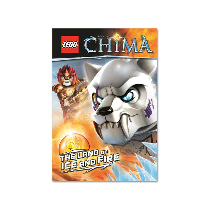 laten we het doen porselein hoofdonderwijzer LEGO Chima the Land of Ice & Fire — kingkongbooks