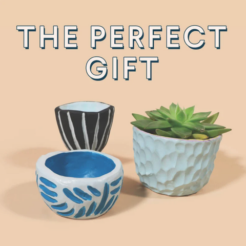 DIY Air Dry Pots Mother's Day Gift Ideas
