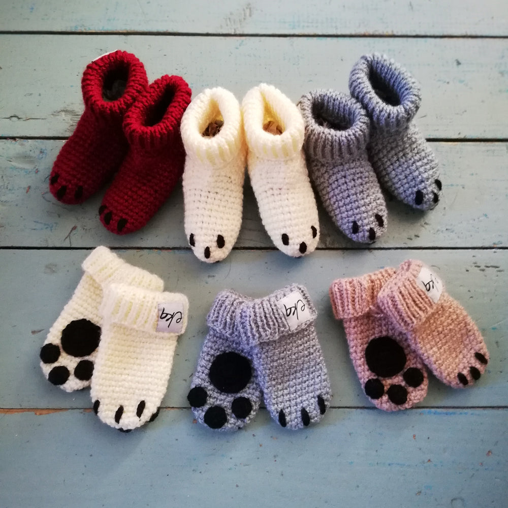 mitten booties