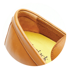 Amberjack Honey Loafer heel view