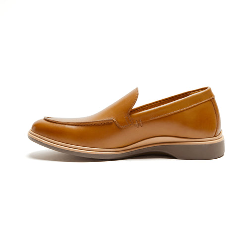 Tan loafer dress shoes for men from Amberjack