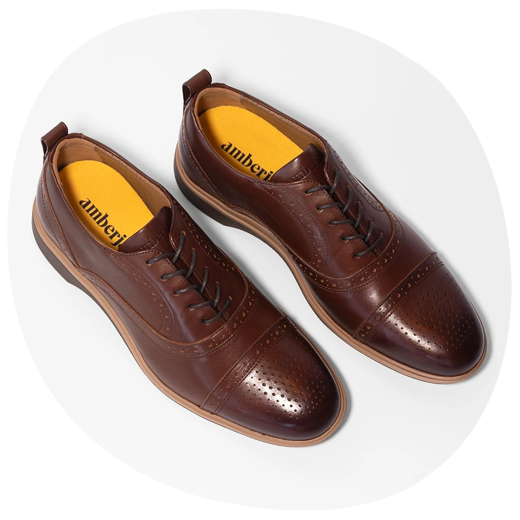Amberjack - The Cap-Toe (Chestnut) image 3