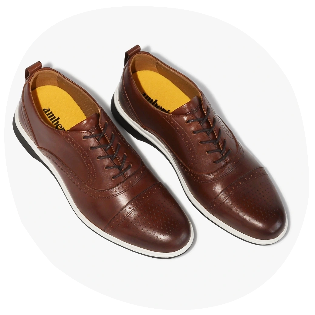 Amberjack - The Cap-Toe (Coffee) image 5