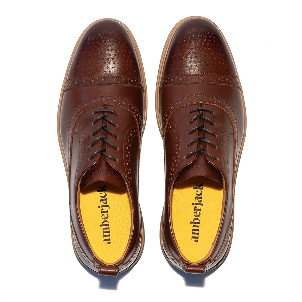 Amberjack - The Cap-Toe (Chestnut) image 5