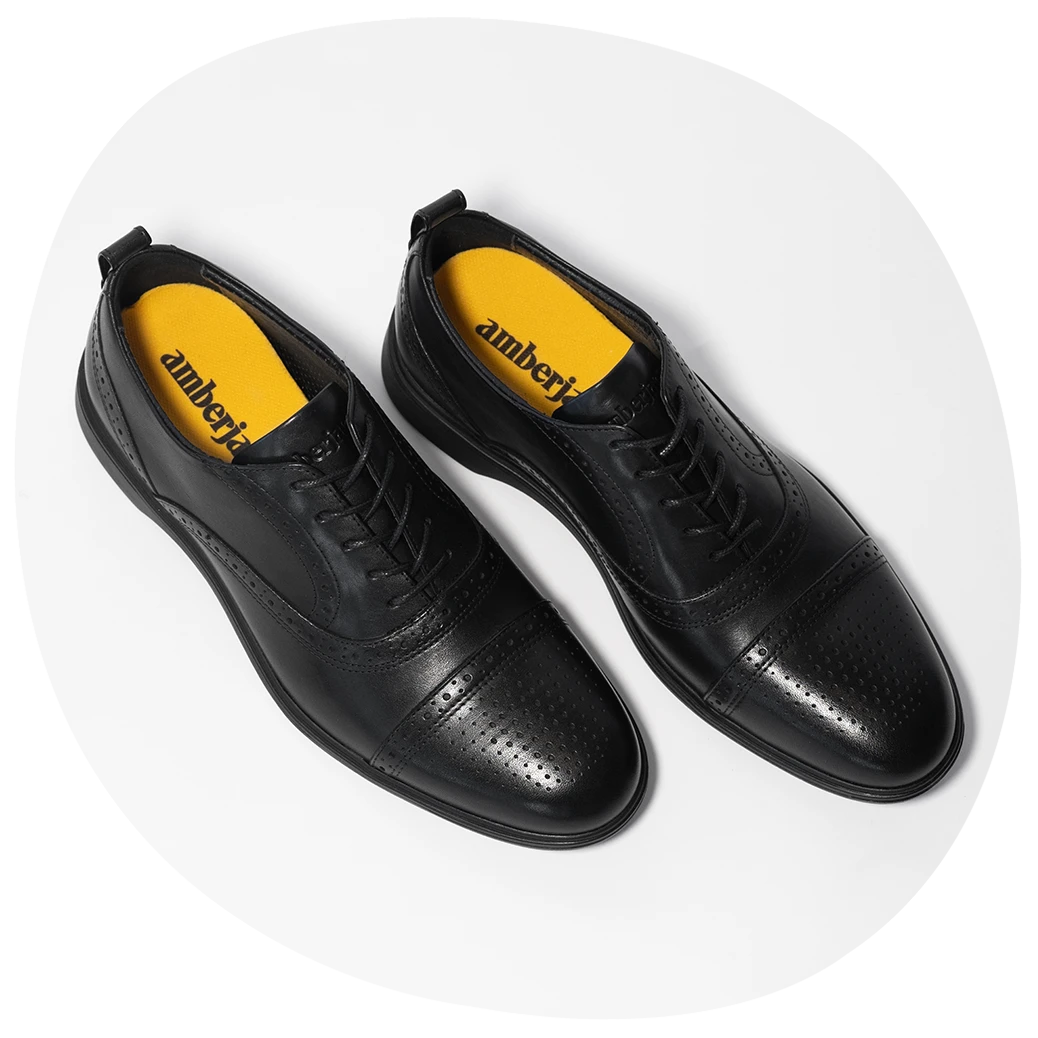 Amberjack - The Cap-Toe (Obsidian) image 5