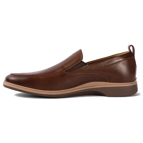 Men's slip on dress shoe in chestnut