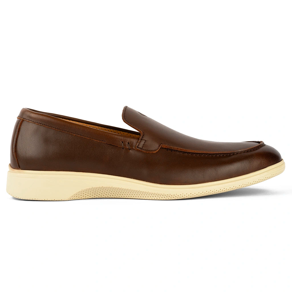 Amberjack - The Loafer (Chestnut & Cream) image 10
