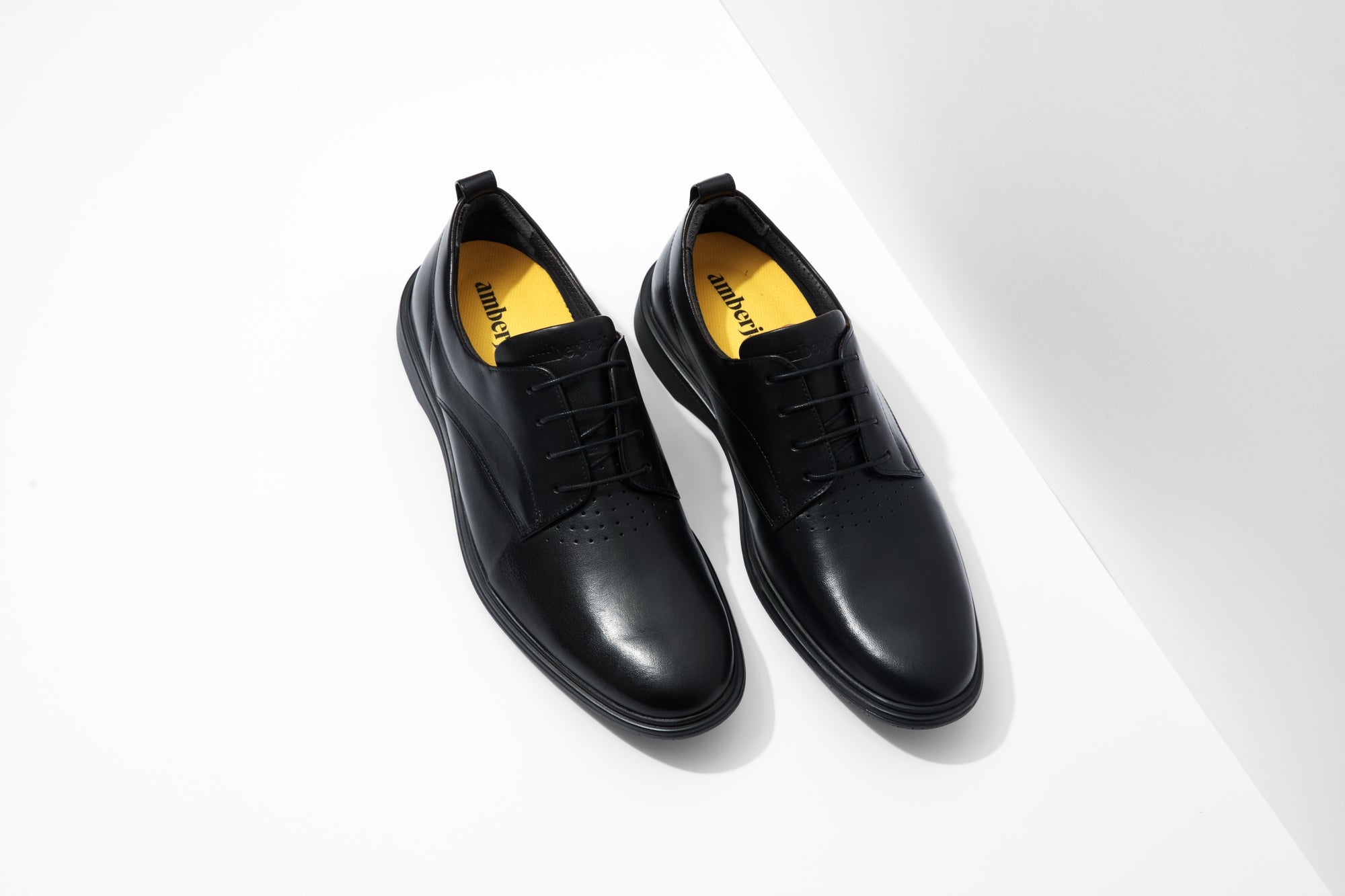 Black dress shoes for surgeons