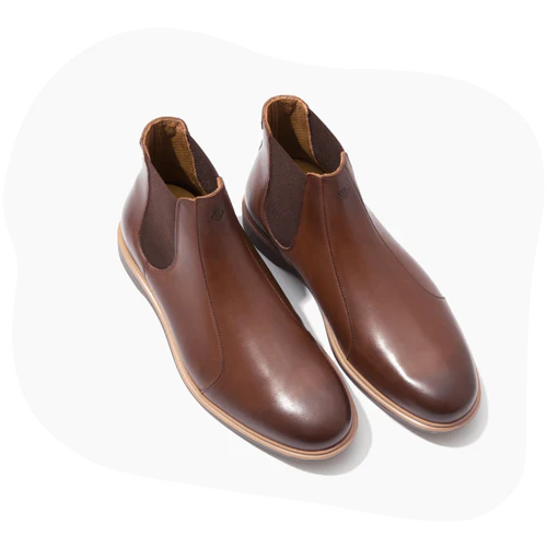 The Chelsea Chestnut boots from Amberjack